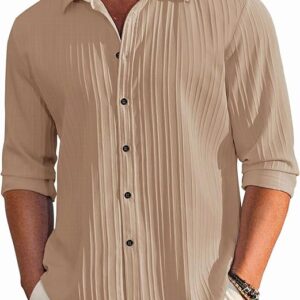 beige shirt